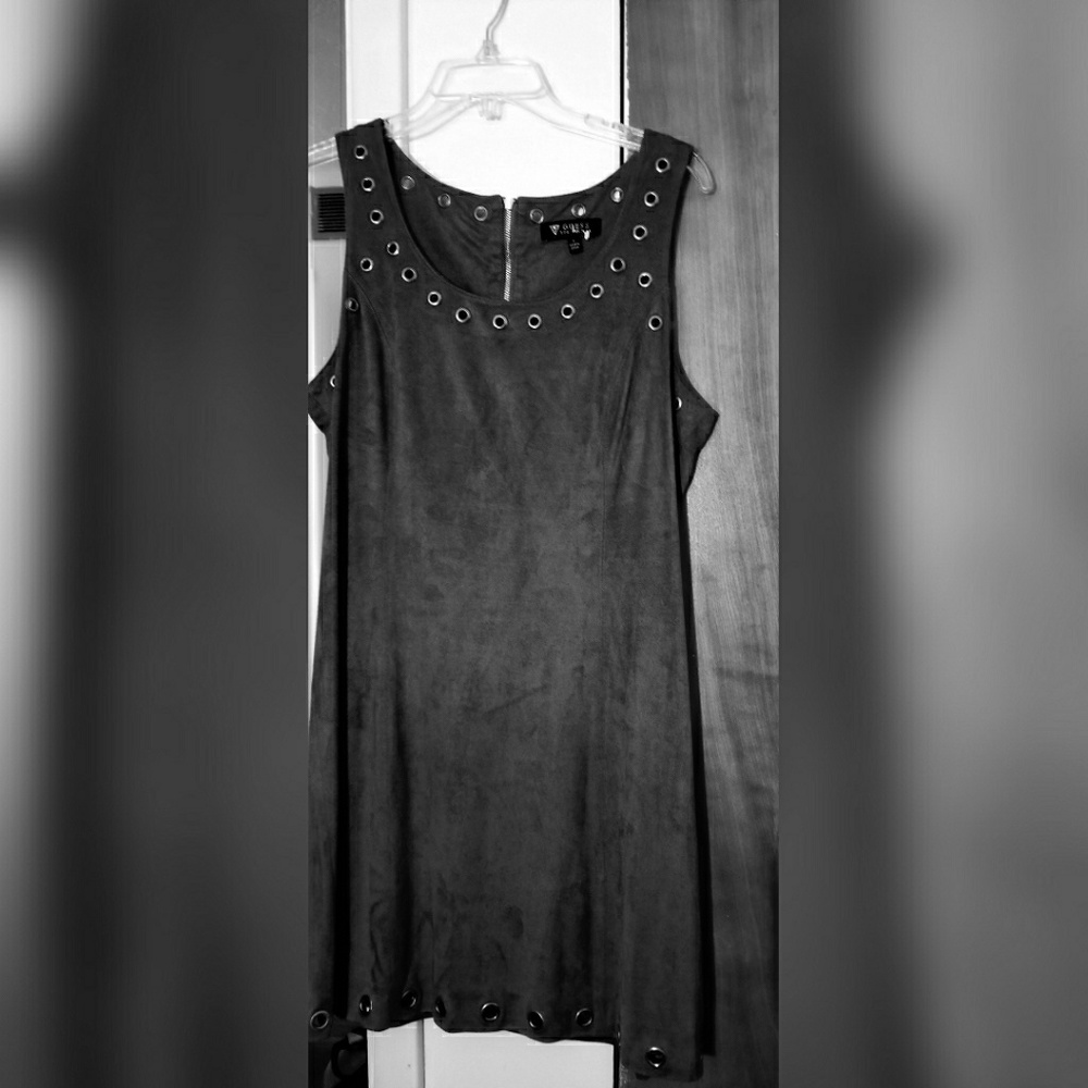 GUESS faux suede dress